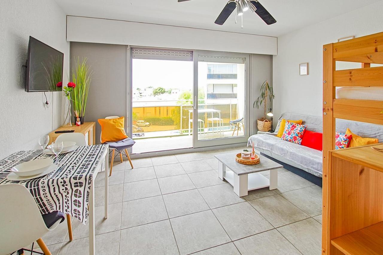 Studio Moderne Avec Parking Et Piscine- 313 Canet-en-Roussillon Exterior photo
