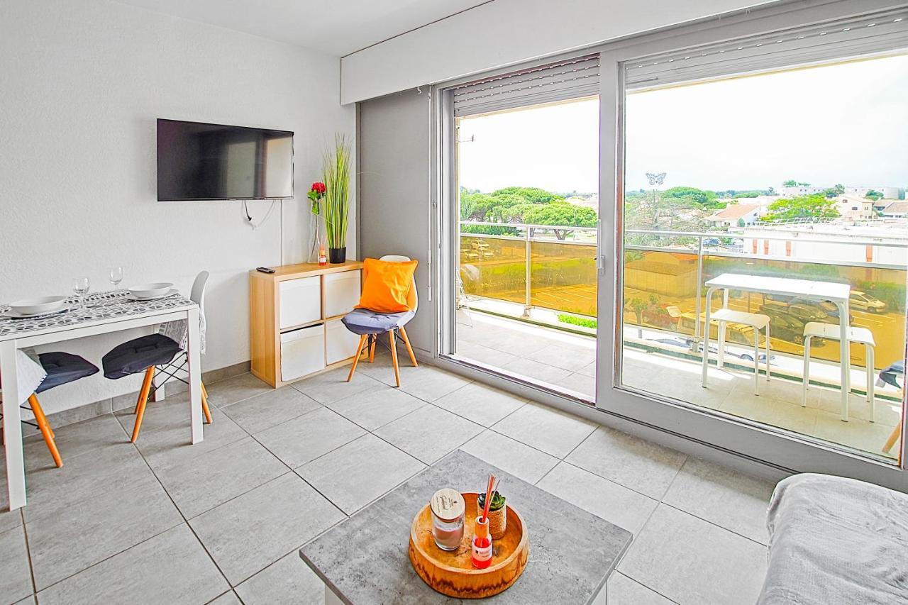 Studio Moderne Avec Parking Et Piscine- 313 Canet-en-Roussillon Exterior photo